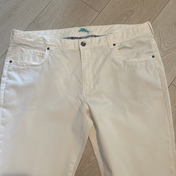 Tommy Bahama white pants Size 42x32 - Picture 2 of 10